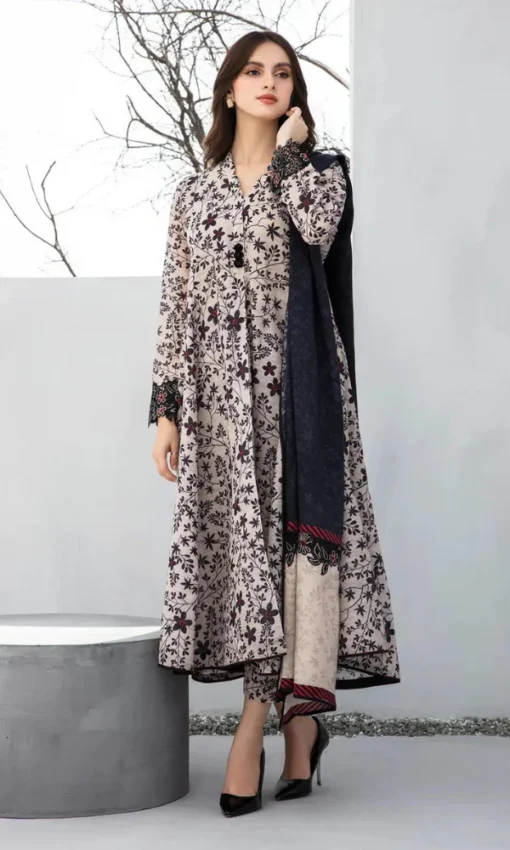 Digital Printed Premium Lawn Suit 3 Piece [RC-7038] - Image 3