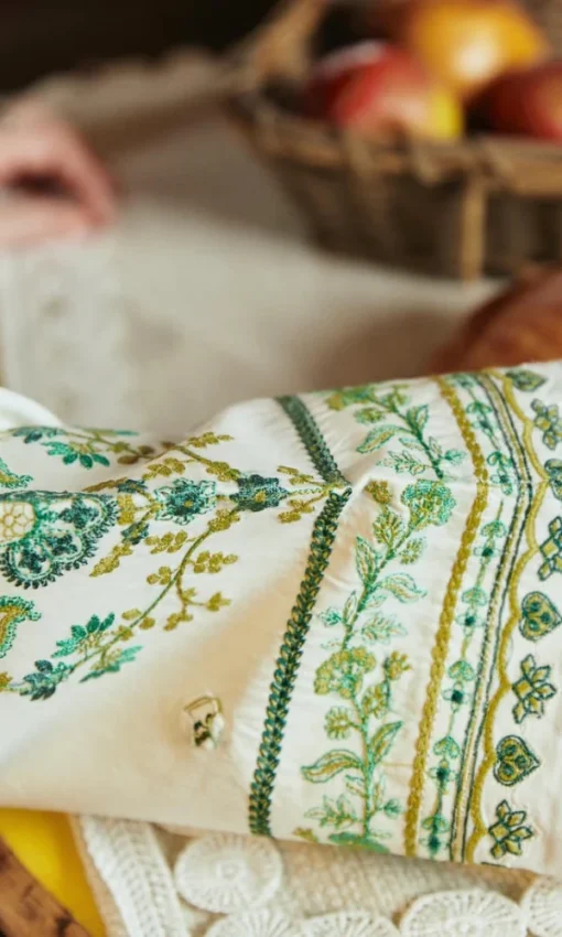 ZARA SHAH JAHAN - 3PC Embroidered Lawn Suit [RC-7030] - Image 6