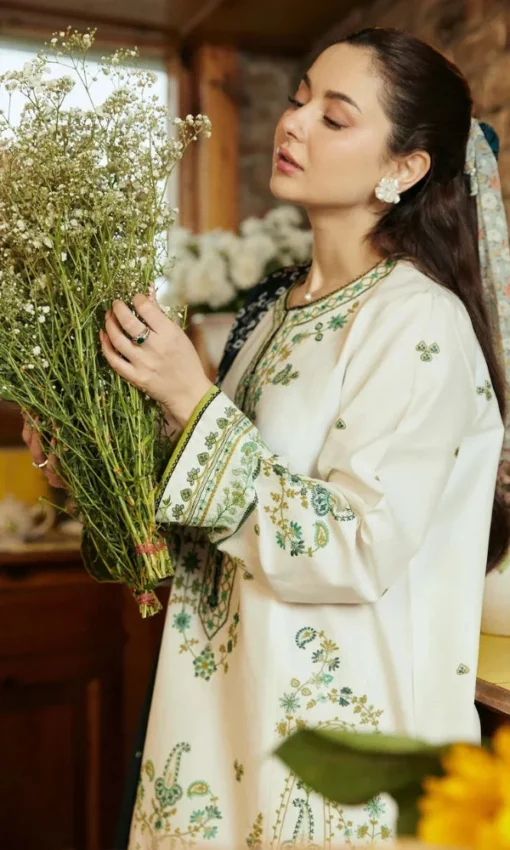 ZARA SHAH JAHAN - 3PC Embroidered Lawn Suit [RC-7030] - Image 3