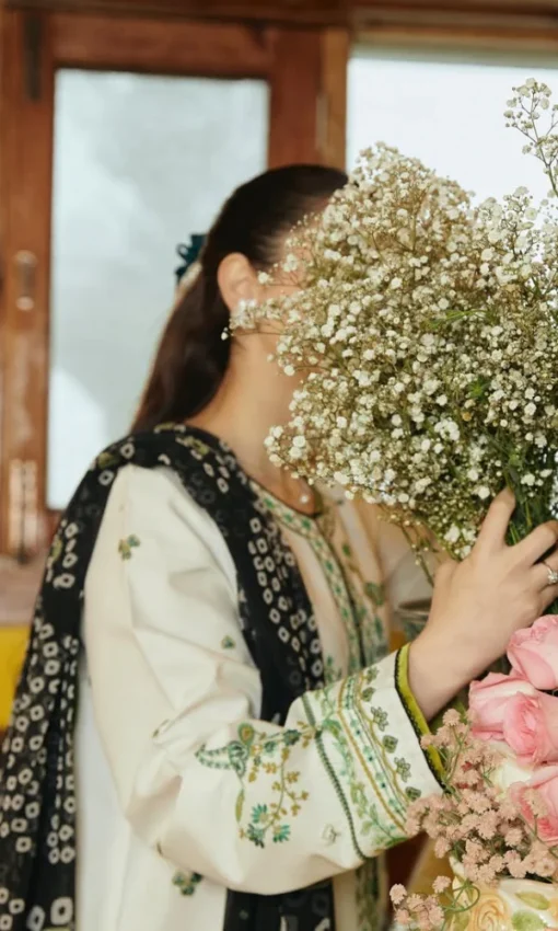 ZARA SHAH JAHAN - 3PC Embroidered Lawn Suit [RC-7030] - Image 2