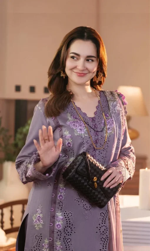 Maria.b - 3PC Embroidered Chikankari Lawn Suit [RC-7003] - Image 5