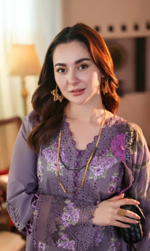 Maria.b - 3PC Embroidered Chikankari Lawn Suit [RC-7003] - Image 6