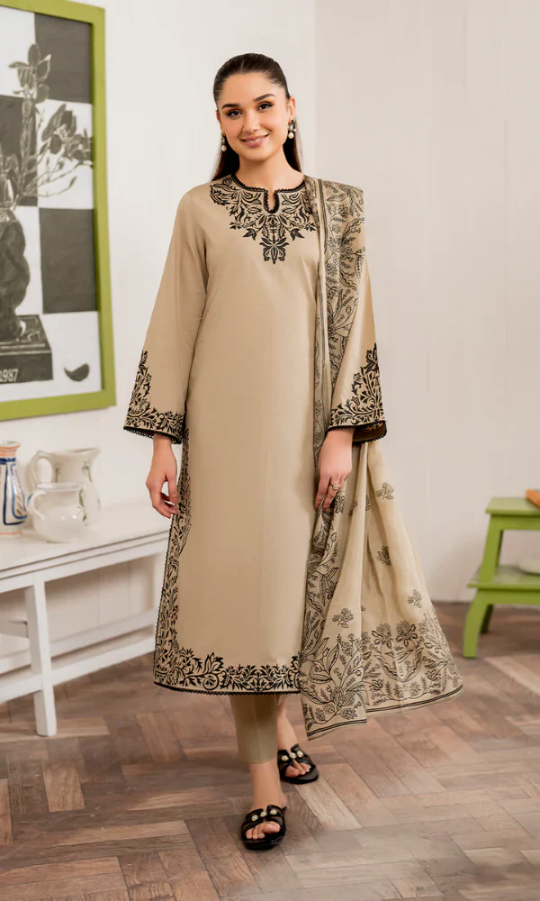 Lawn Embroidered Suit