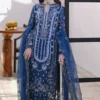 Embroidered Sequence Chikankari Lawn Suit