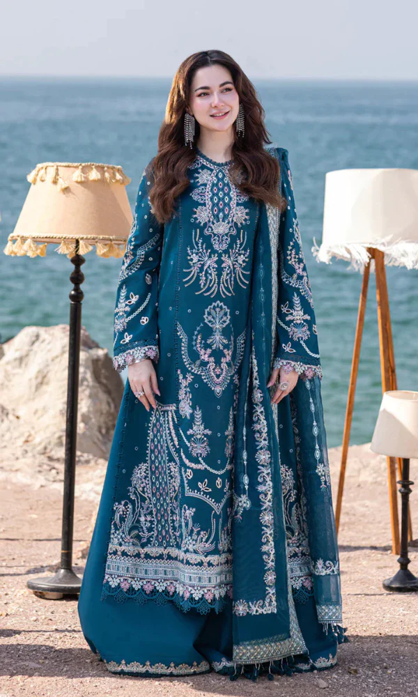 3PC Sequence Chikankari Lawn Suit