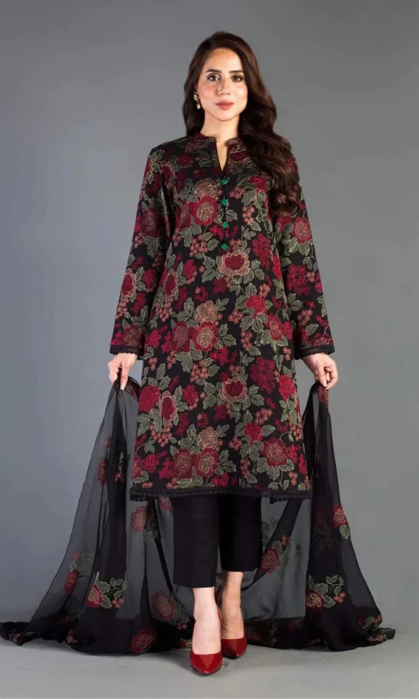 Full Heavy Embroidered Suit