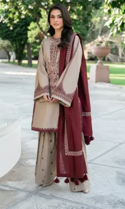 Embroidered Lawn Suit 3PC