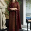 3PC Embroidered Lawn Suit Unstitched