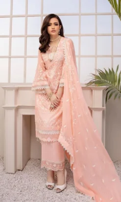 3PC Lawn Suit Embroidered