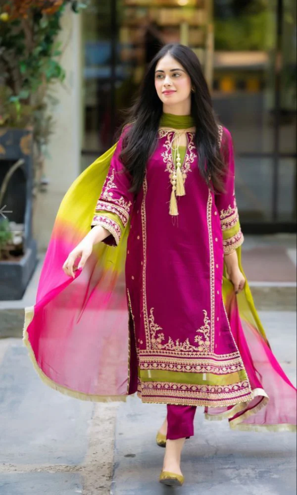 Lawn 3pc Suit