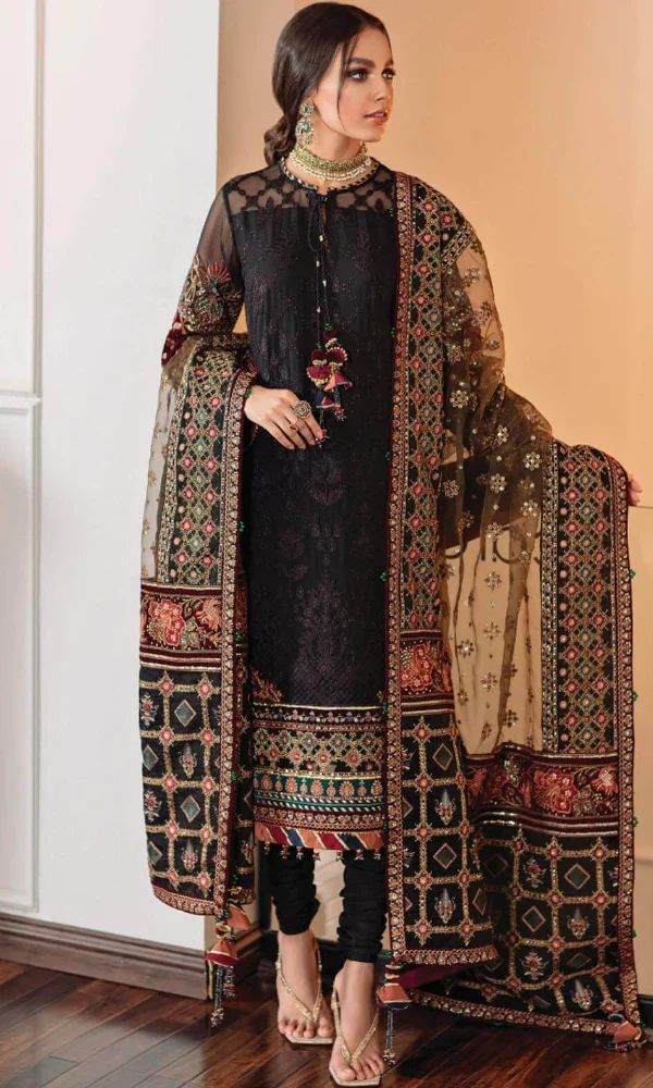 Lawn Heavy Embroidered Suit