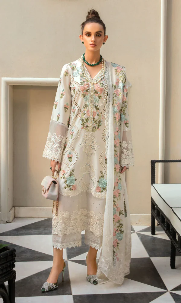 3PC Chikankari Work Suit