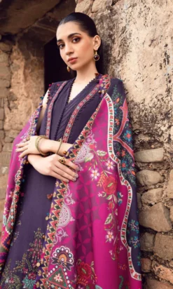 Printed Dhanak Suit