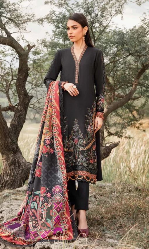 3pc Embroidered Suit