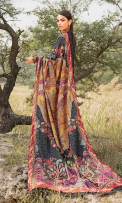 Black Embroidered Suit