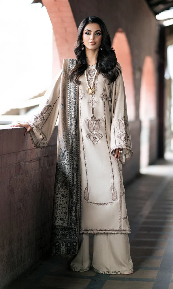 3pc Embroidered Suit