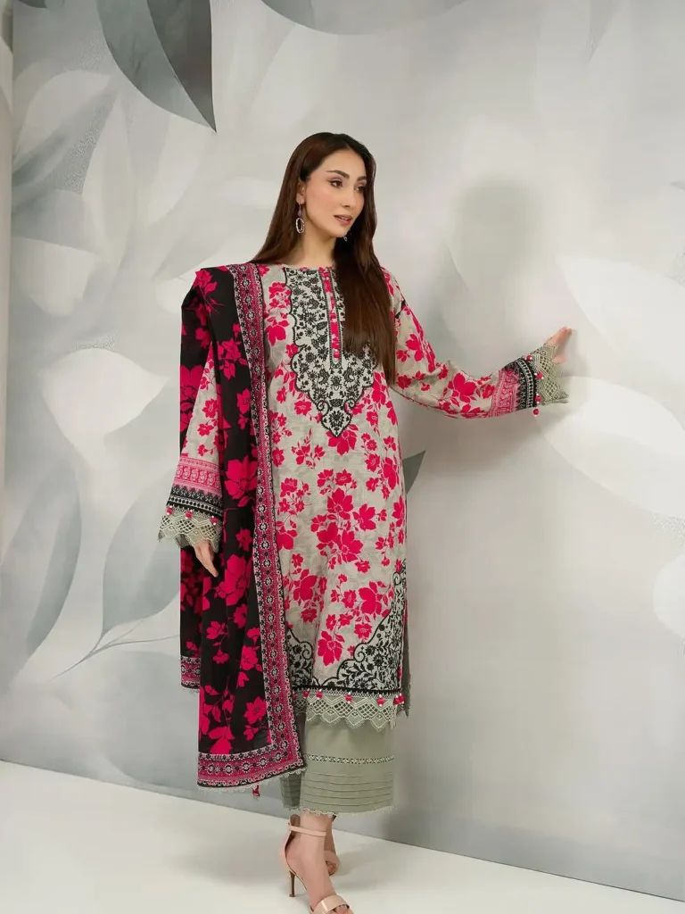 3 PC Khaddar Suit