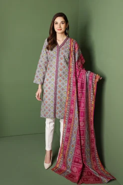 Nishat - Unstitched 3PC Printed Lawn Suit [NT-2017]