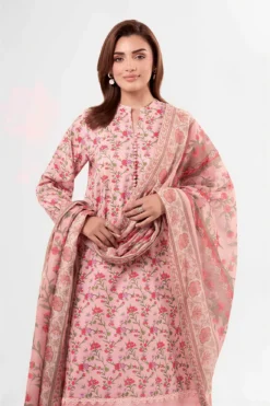 Nishat - 3Pc Digital Printed Lawn Suit [NT-2018]